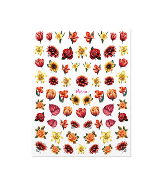 Moyra Water Decal 05 Flowers