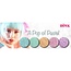 Diva Diamond Line a Pop of Pastel 5 st.