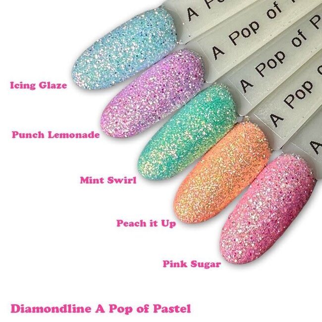 Diamond Line a Pop of Pastel 5 st.