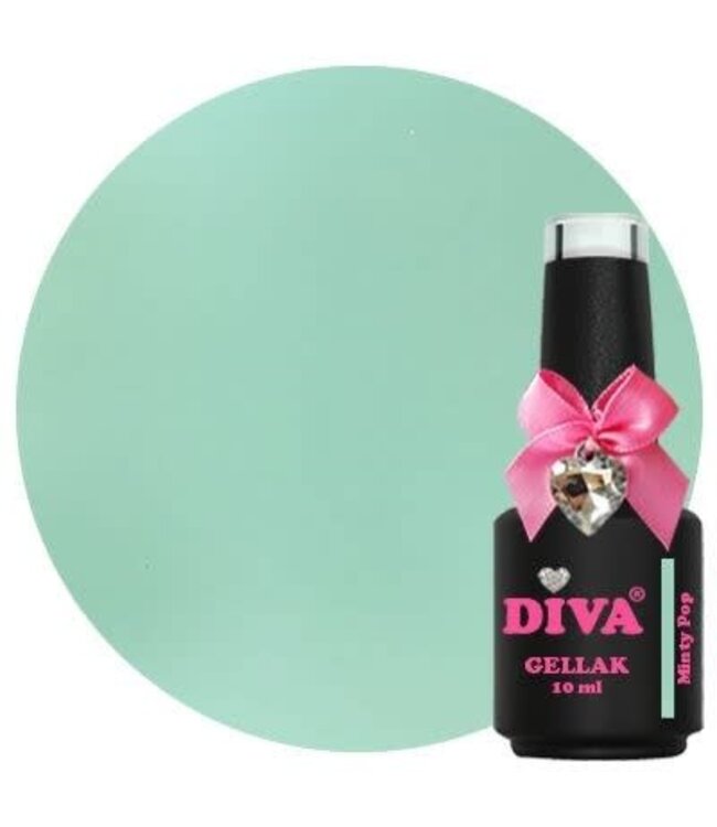 Diva 222 Gellak Minty Pop 10 ml.