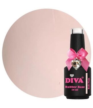 Diva Rubber Base Soft Pink 10 ml.