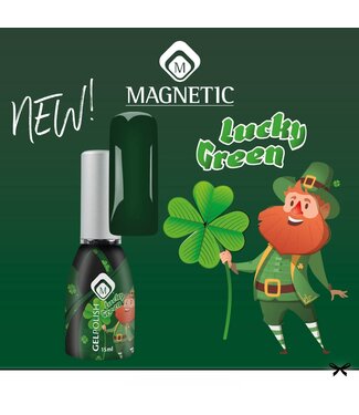 Magnetic Set Lucky Green Gelpolishes 2 st.