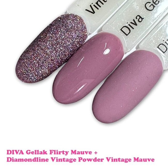 45 Gellak Flirty Mauve 10 ml.