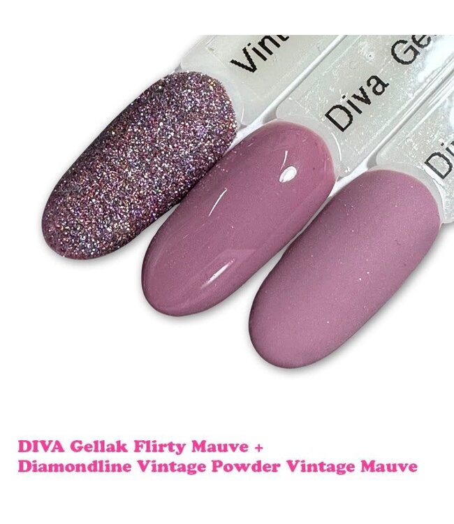 45 Gellak Flirty Mauve 10 ml.