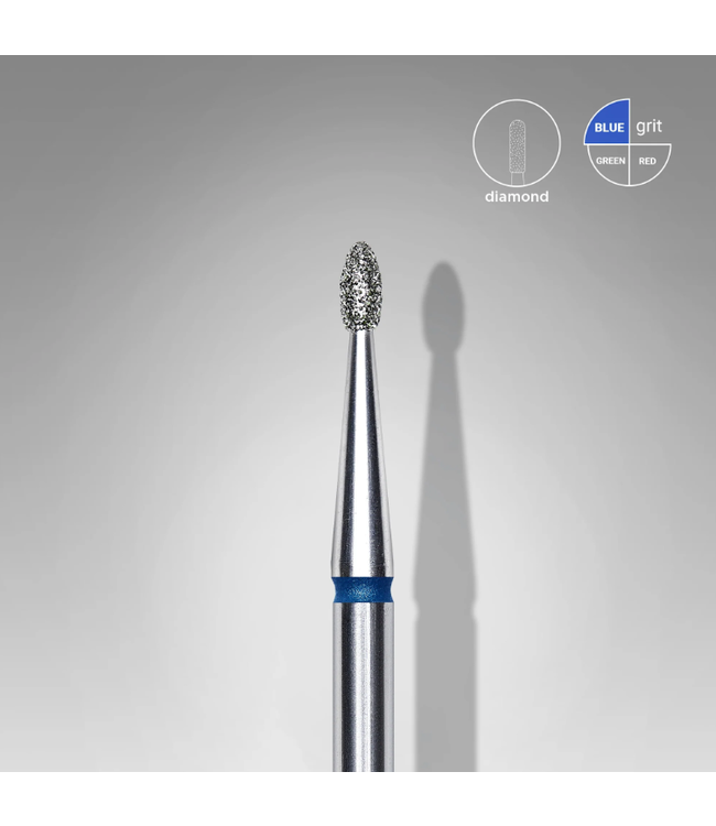 Diamond Bit Rounded Bud medium 1,6 x 3,4 mm