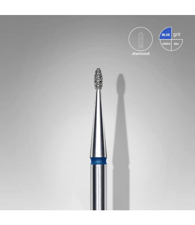 Diamond Bit Rounded Bud medium 1,2 x 3 mm