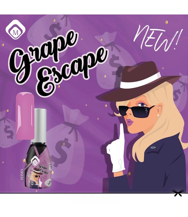 Set Grape Escape Gelpolishes 2 st.