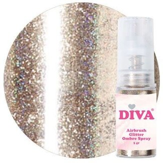 Diva Glitter Spray 9 Gold 5 gr.