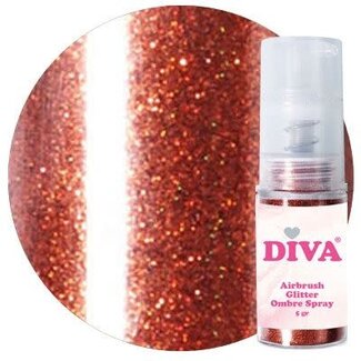 Diva Glitter Spray 8 Copper 5 gr.