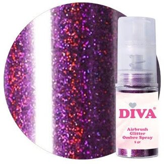 Diva Glitter Spray 7 Deep Purple 5 gr.