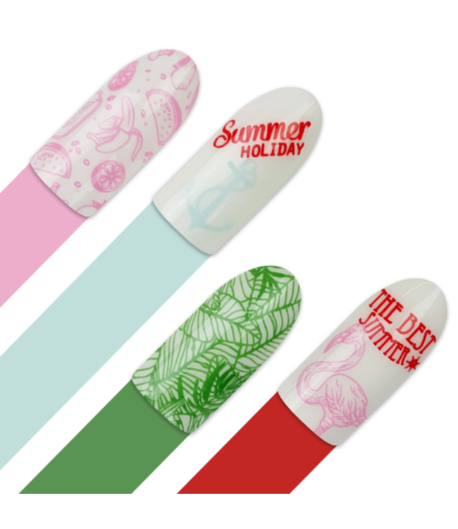 Stempelplaat 144 July met gratis Try on Sheet