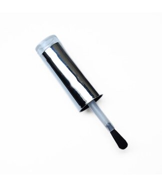 Urban Nails Brush Cap Zilver, 10 st. voor 8 gr. Flesjes