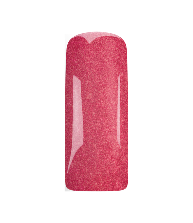 586 Gelpolish Shocking Pink Glitter