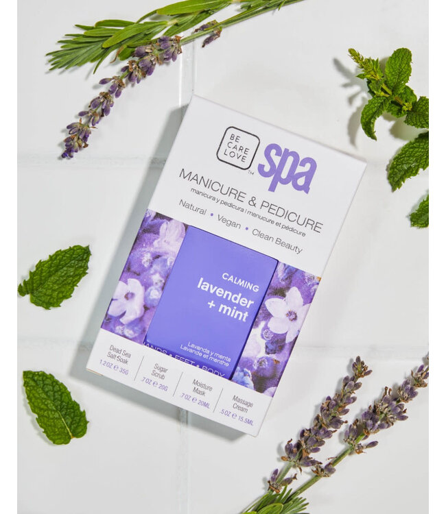 BCL SPA Lavender + Mint Complete 4-step Packet Box