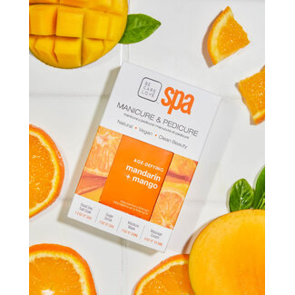 BCL SPA BCL SPA Mandarin + Mango Complete 4-step Packet Box