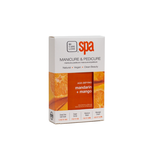 BCL SPA Mandarin + Mango Complete 4-step Packet Box