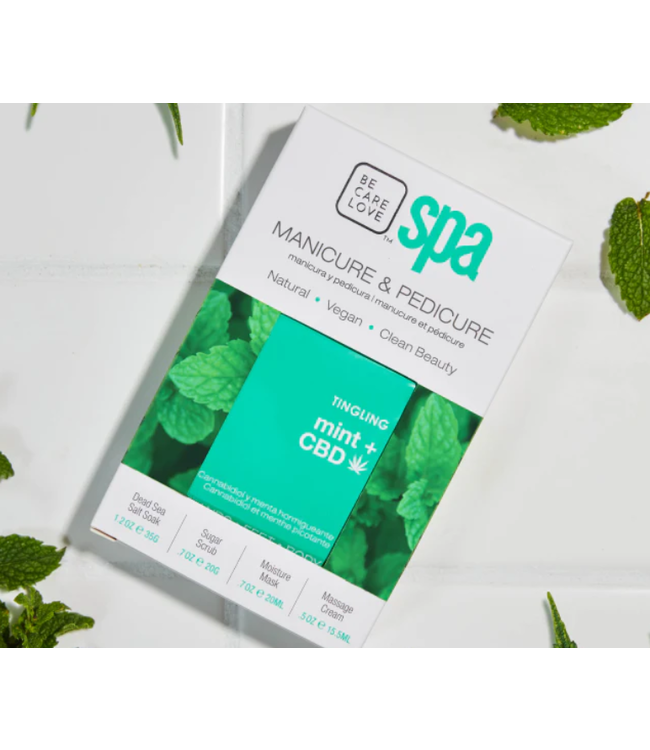 BCL SPA Mint + CBD Complete 4-step Packet Box