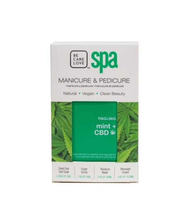 BCL SPA Mint + CBD Complete 4-step Packet Box