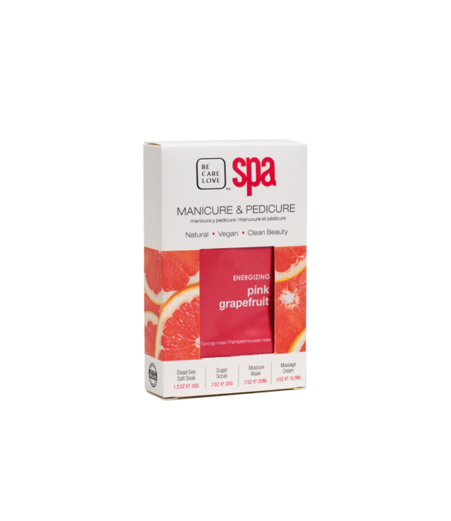 BCL SPA Pink Grapefruit Complete 4-step Packet Box