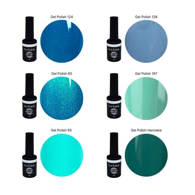 Ocean Breeze Glitter Collection