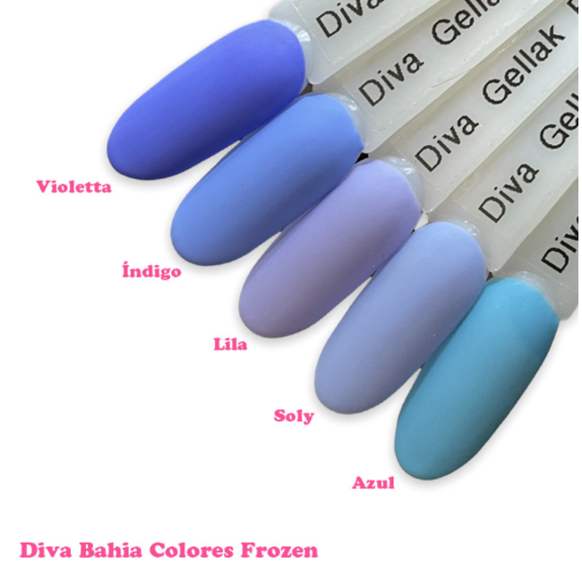 Set Gellak Bahia Colors 5 st. 10 ml.
