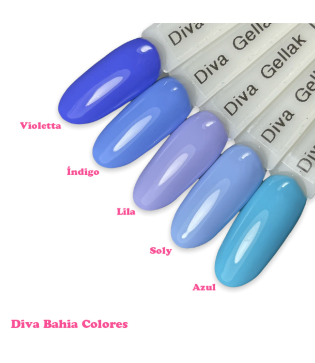 Set Gellak Bahia Colors 5 st. 10 ml.