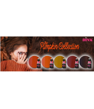 Diva Set Gellak Pumpkin 5 st. 10 ml.