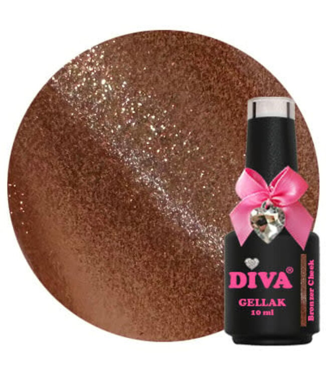 Diva 100 Gellak Cat Eye Bronzer Cheek 10 ml.