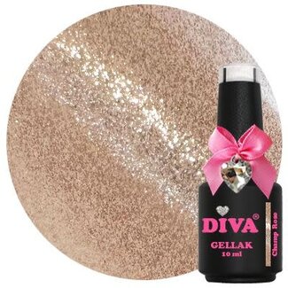Diva 102 Gellak Cat Eye Champ Rose 10 ml.