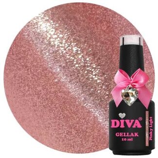 Diva 353 Gellak Cat Eye Pinky Light 10 ml.