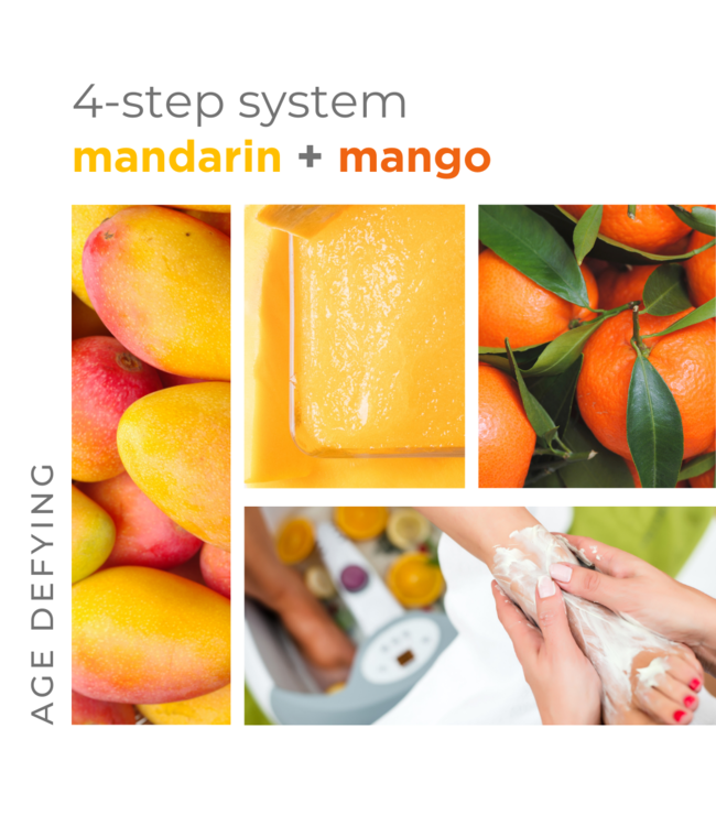 BCL SPA Massage Cream Mandarin + Mango 473 ml.