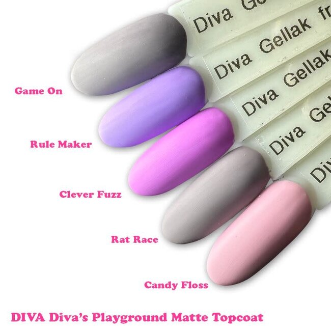 Set Gellak Diva's Playground 5 st. 10 ml.