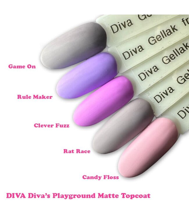 Set Gellak Diva's Playground 5 st. 10 ml.