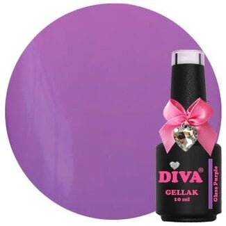 Diva 322 Gellak Glass Purple 10 ml.