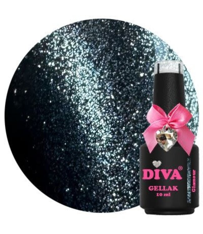 Diva 383 Gellak Cat Eye Glamour 10 ml.