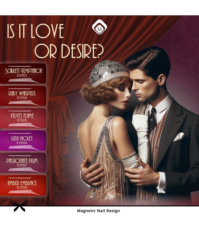 Set is it Love or Desire Gelpolish, 6 stuks