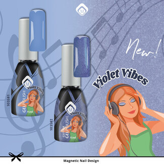 Magnetic Set Violet Vibes Gelpolishes 2 st.