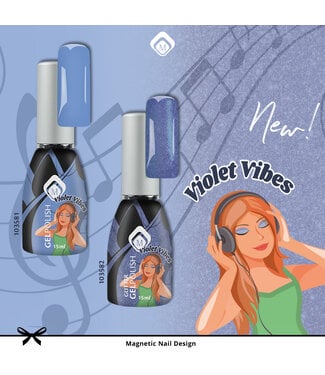 Magnetic Set Violet Vibes Gelpolishes 2 st.