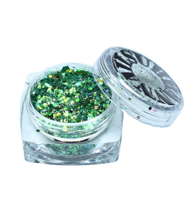 Cadeau Glitter Holo Groen
