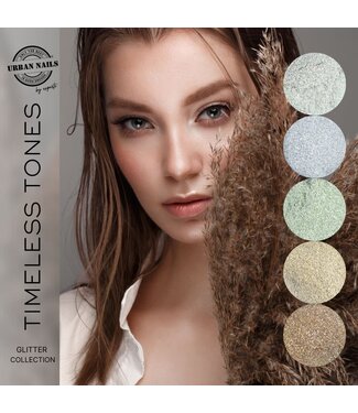 Urban Nails Timeless Tones Glitter Collection 5 st.