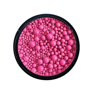 Urban Nails Mixed Size Metal Beads 05 Rose Red