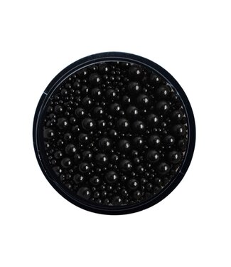 Urban Nails Mixed Size Metal Beads 13 Black