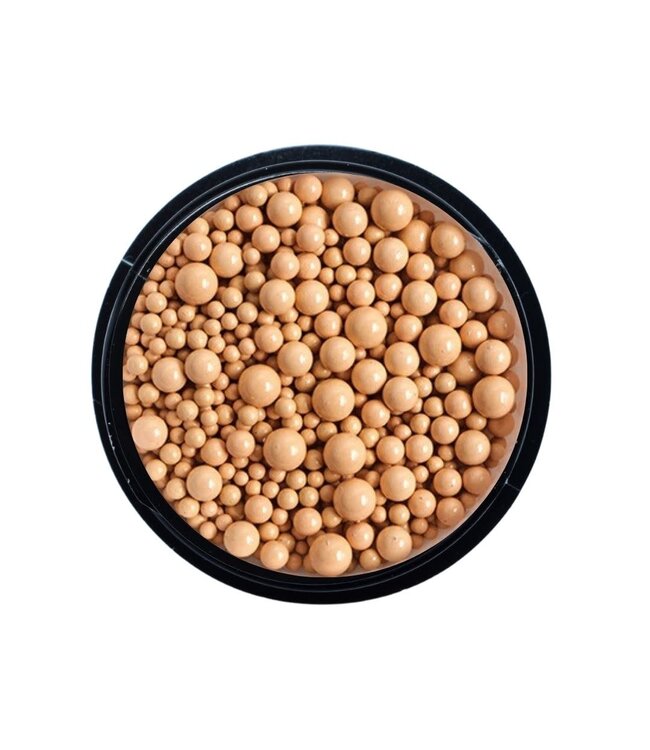 Mixed Size Metal Beads 10 Champagne