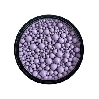 Urban Nails Mixed Size Metal Beads 09 Light Purple