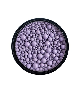 Urban Nails Mixed Size Metal Beads 09 Light Purple