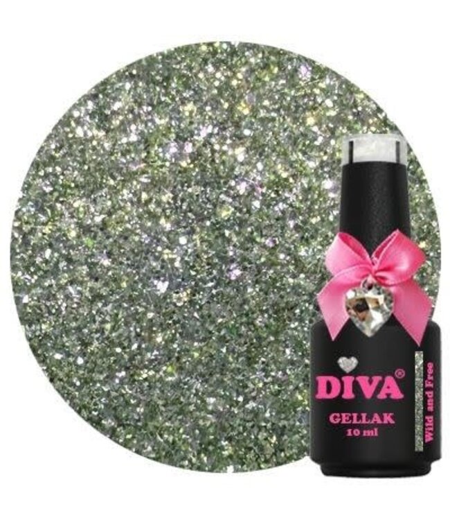 Diva 413 Gellak Wild and Free 10 ml.