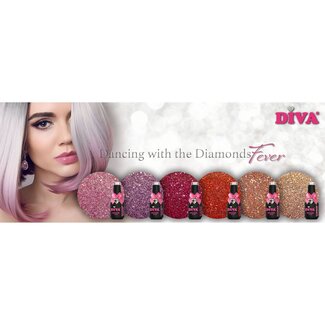 Diva Set Gellak Dancing with the Diamonds Fever 6 st. 10 ml.
