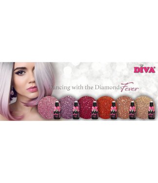Diva Set Gellak Dancing with the Diamonds Fever 6 st. 10 ml.