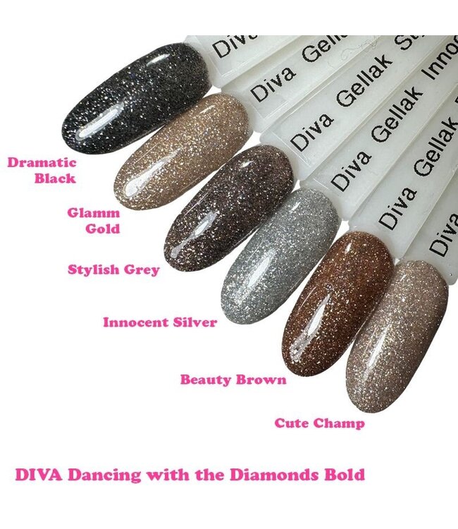 406 Gellak Beauty Brown 10 ml.