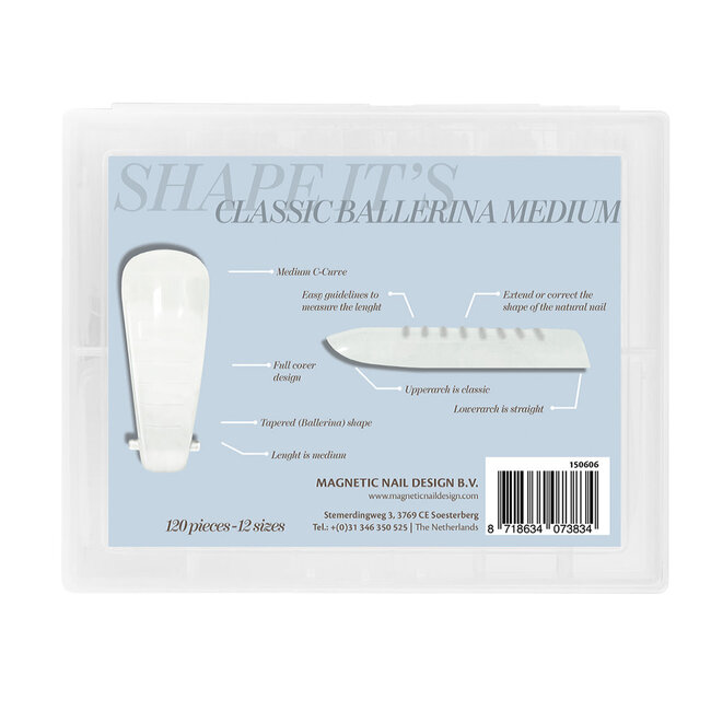 Shape It's - Classic Ballerina Medium 120 st.